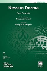 Nessun Dorma TBB choral sheet music cover